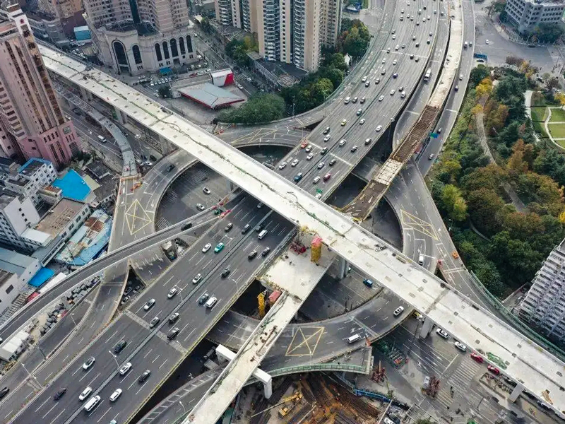 上海市北橫通道天目中路大橋二標(biāo)段橋梁監(jiān)測(cè)